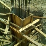 Casting short column from footing to ground beam soffit (bottom)2